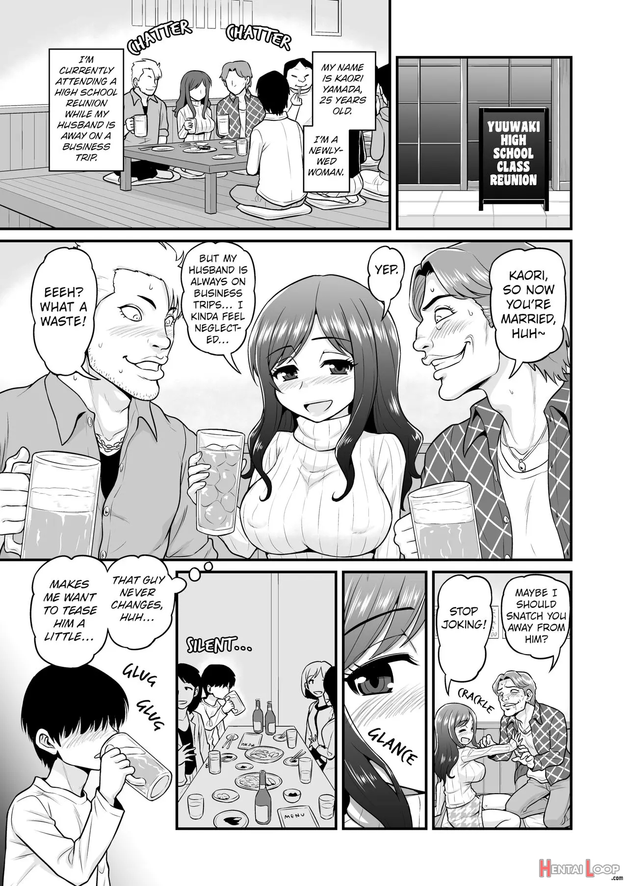 Uwaki Hitozuma Nama Nakadashi Ottori Seiso Kakure Inran Hitozuma To Okute Dotei Otaku-kun - Decensored page 2