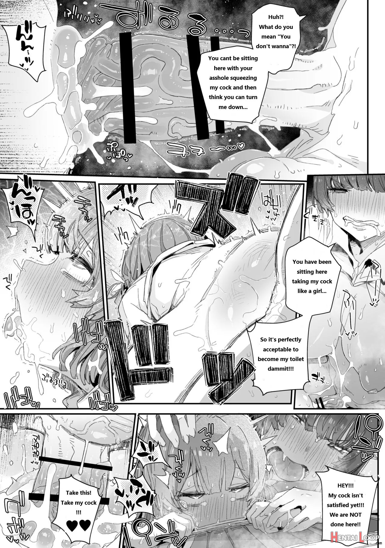 Watashi No Fuuki O Midasun Ja Nai!!! ~ Seiyoku Tsuyo Tsuyo Futanari Fuuki Iinchou Ga Otokonoko De Midarechatta Sono Wake~ page 30