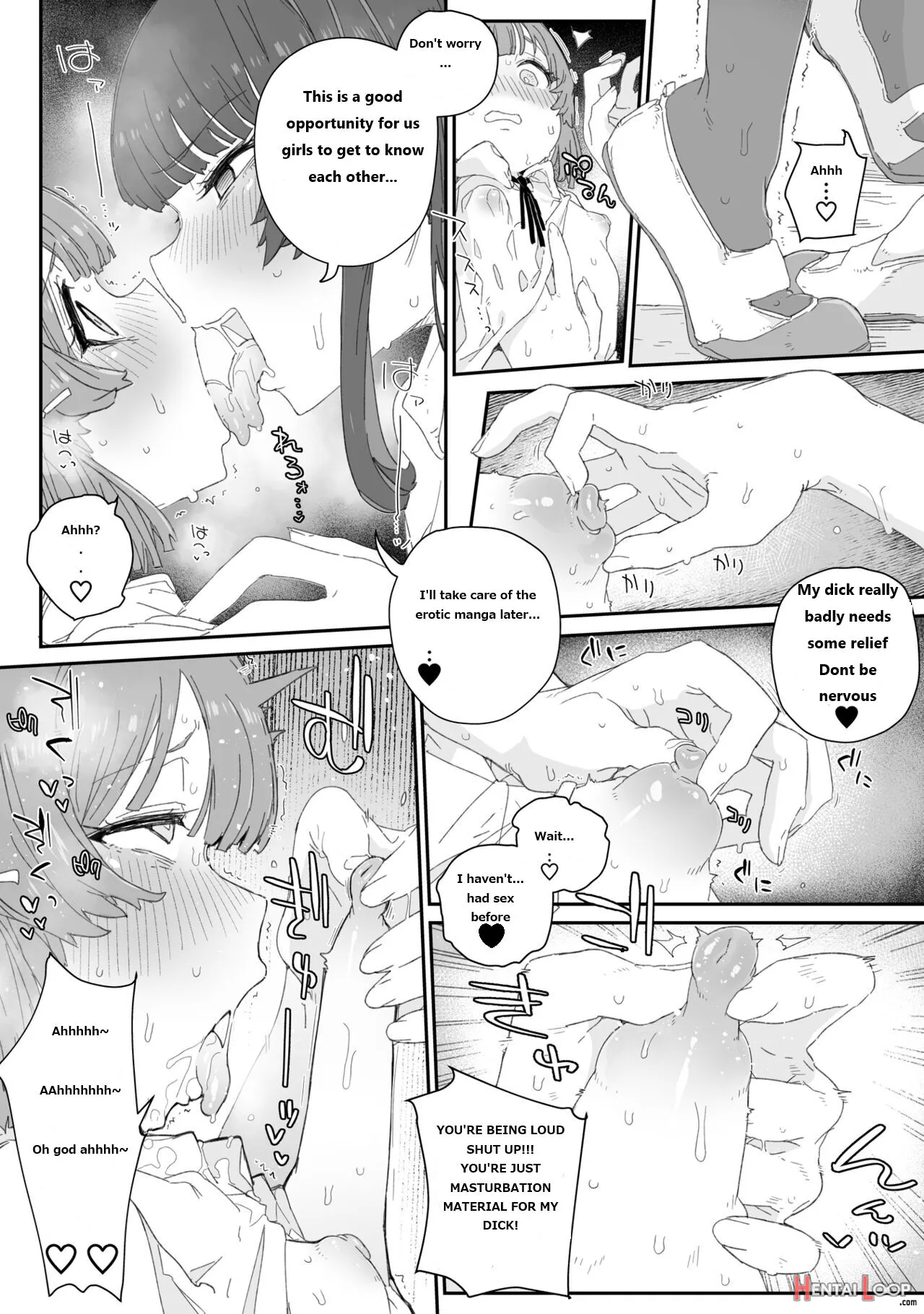 Watashi No Fuuki O Midasun Ja Nai!!! ~ Seiyoku Tsuyo Tsuyo Futanari Fuuki Iinchou Ga Otokonoko De Midarechatta Sono Wake~ page 5