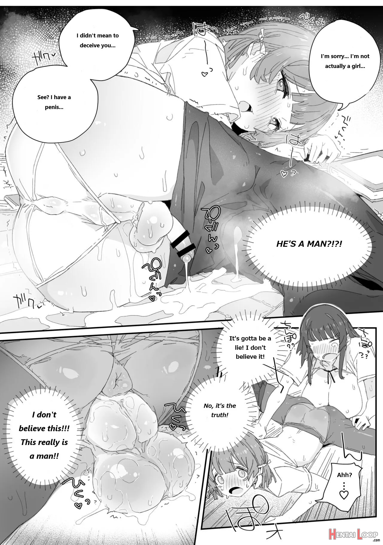 Watashi No Fuuki O Midasun Ja Nai!!! ~ Seiyoku Tsuyo Tsuyo Futanari Fuuki Iinchou Ga Otokonoko De Midarechatta Sono Wake~ page 8