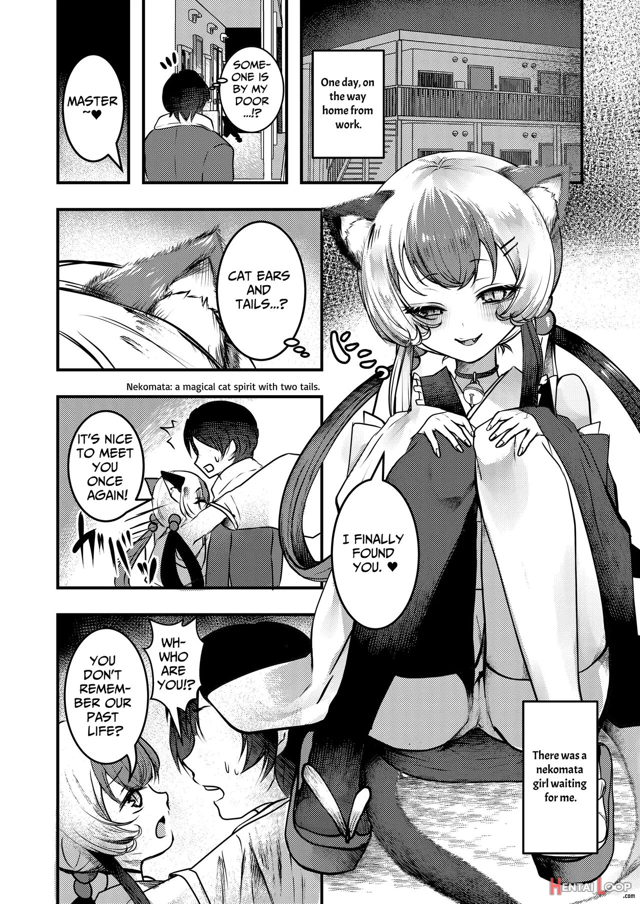 Yandere Youkai ~tsuiseki Shitekuru Nekomata-chan Hen~ page 2