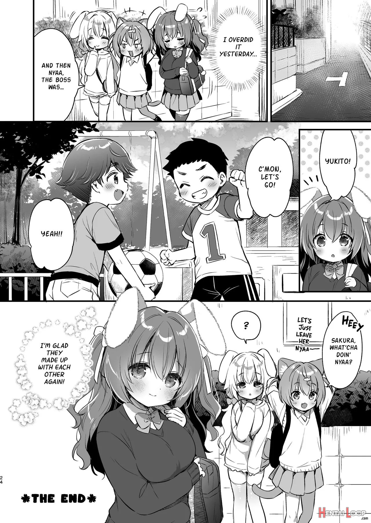 Yasashikute Fukafuka Na Sakura-chan No Hanashi page 22