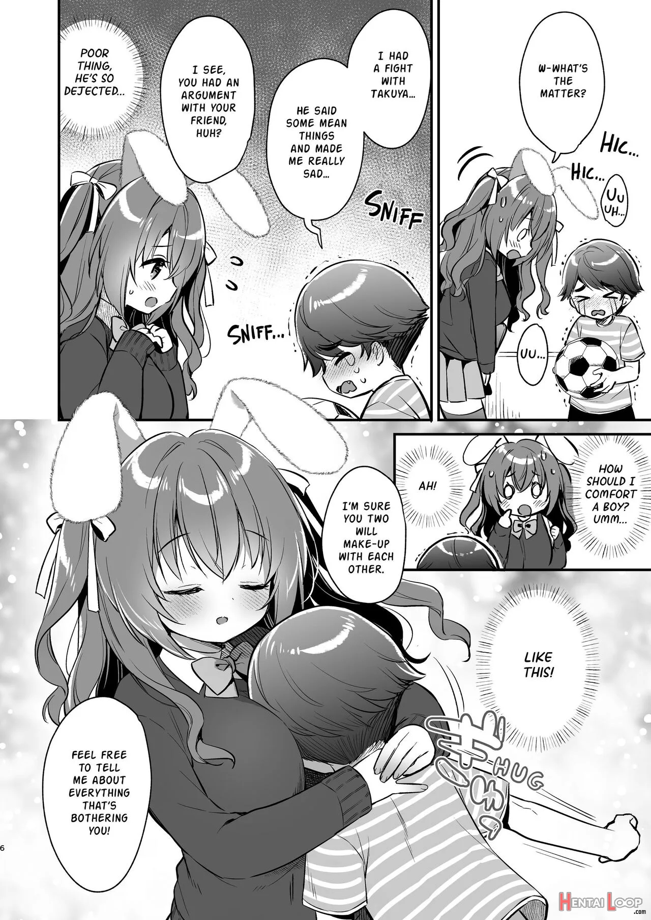 Yasashikute Fukafuka Na Sakura-chan No Hanashi page 4