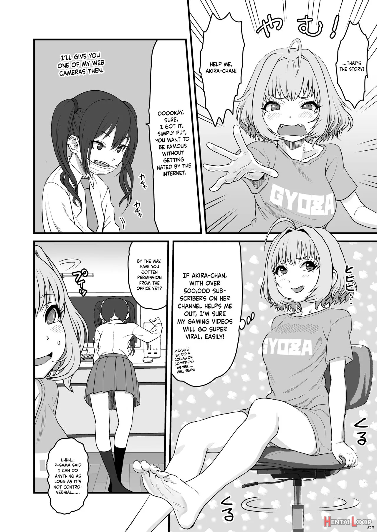 Yumemi Riamu Futanari Enjou Haishin page 4