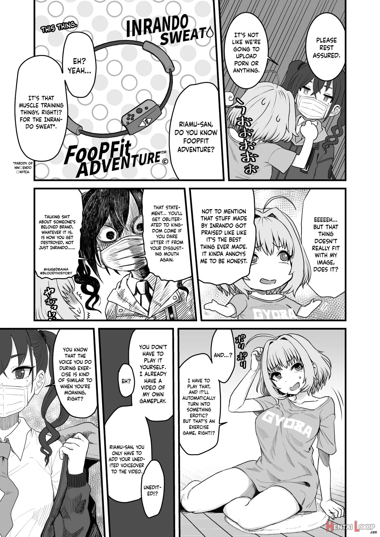 Yumemi Riamu Futanari Enjou Haishin page 7