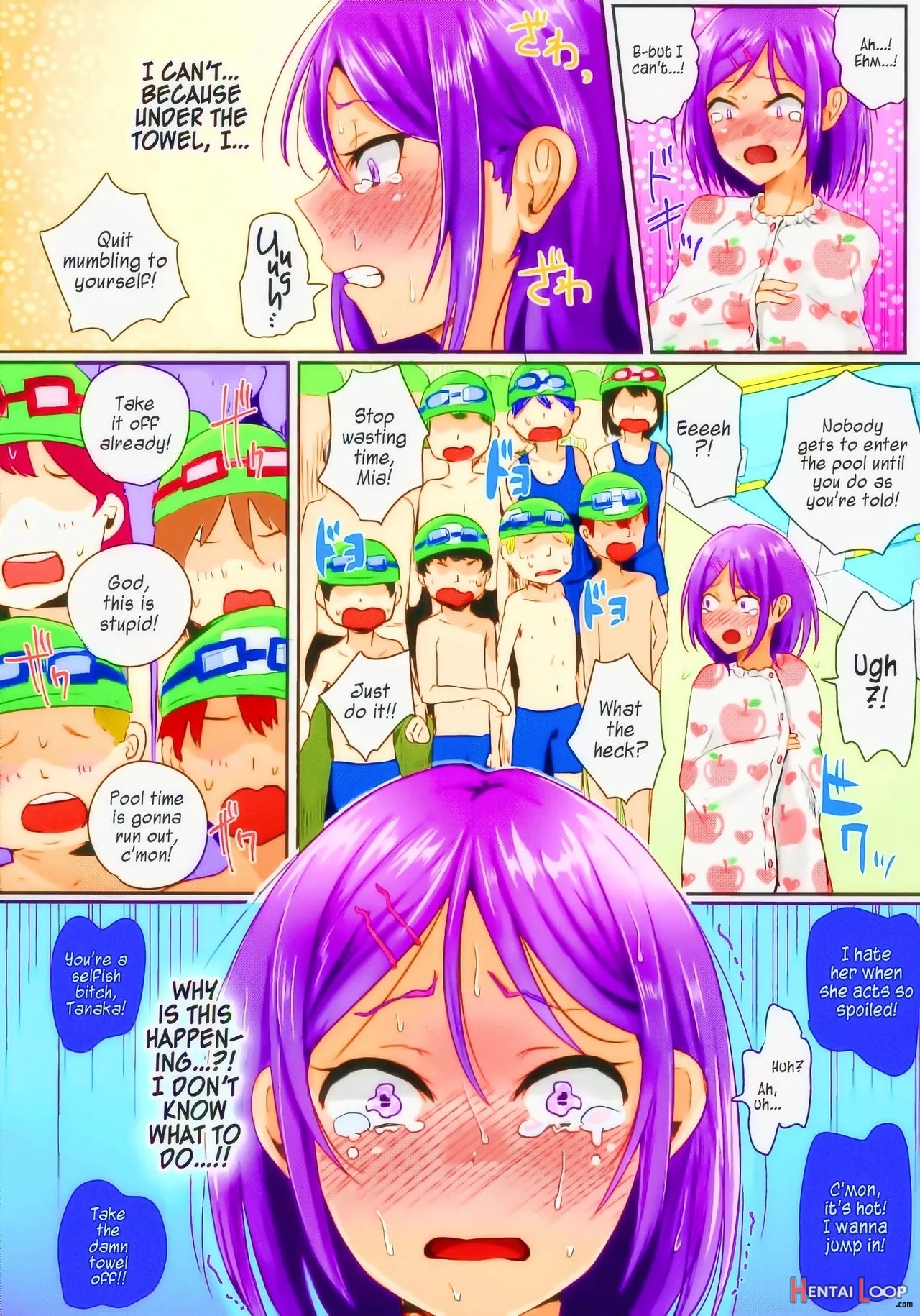 Zenra De Suiei No Jugyou!! - Colorized page 7